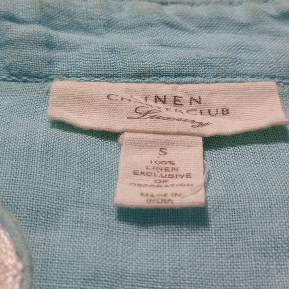 Linen Charter Club Luxury Tunic size S - Picture 4 of 5